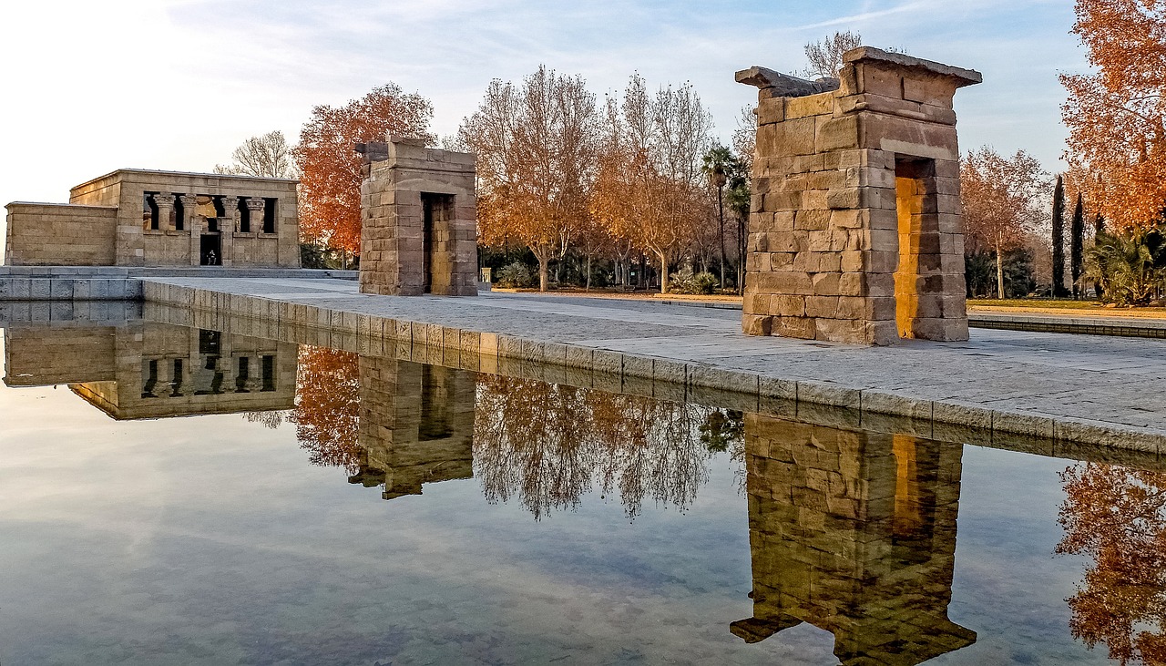 Templo de Debod, algo de Egipto en Madrid... a metros de Plaza España