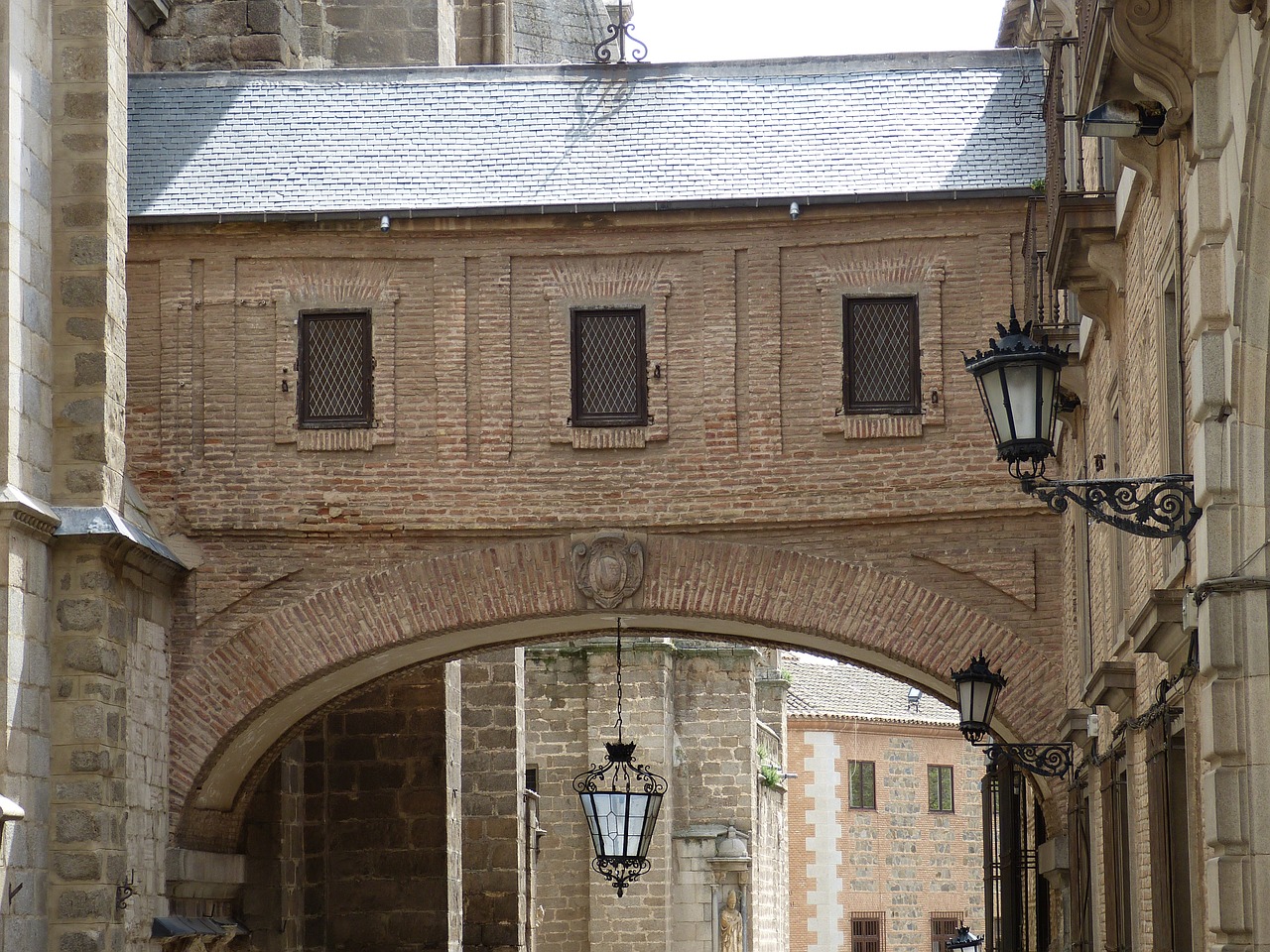 Las calles del casco antiguo de Toledo